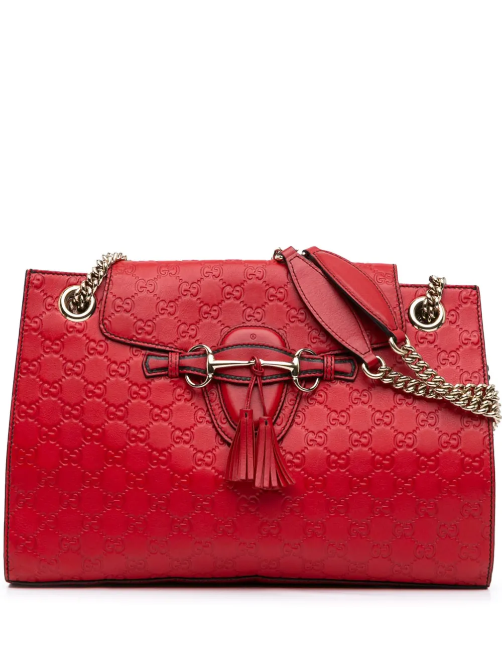 2016-2024 Large Guccissima Emily shoulder bag