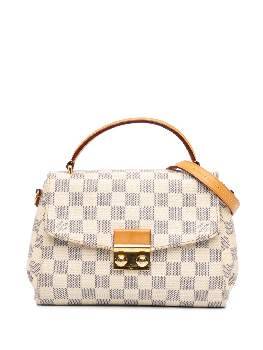 Louis Vuitton Pre-Owned 2016 Damier Azur Croisette satchel - Wit