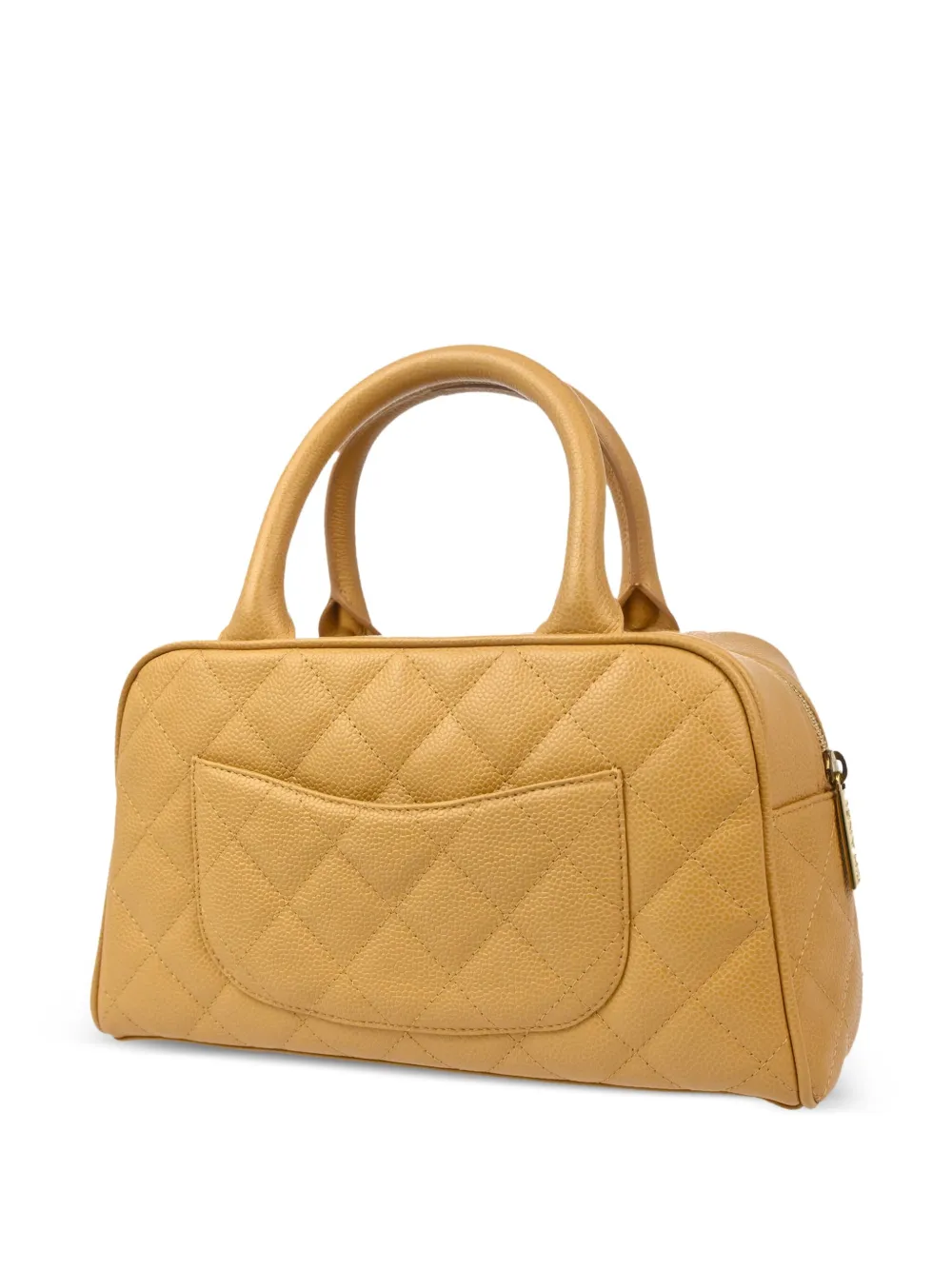 CHANEL Pre-Owned 2005 27 Bowlingtas - Beige