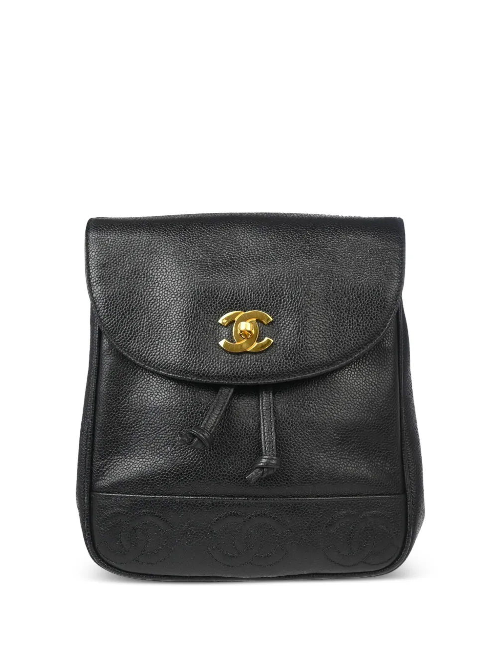 CHANEL Pre-Owned 1997 Triple CC backpack | Black | Image 1