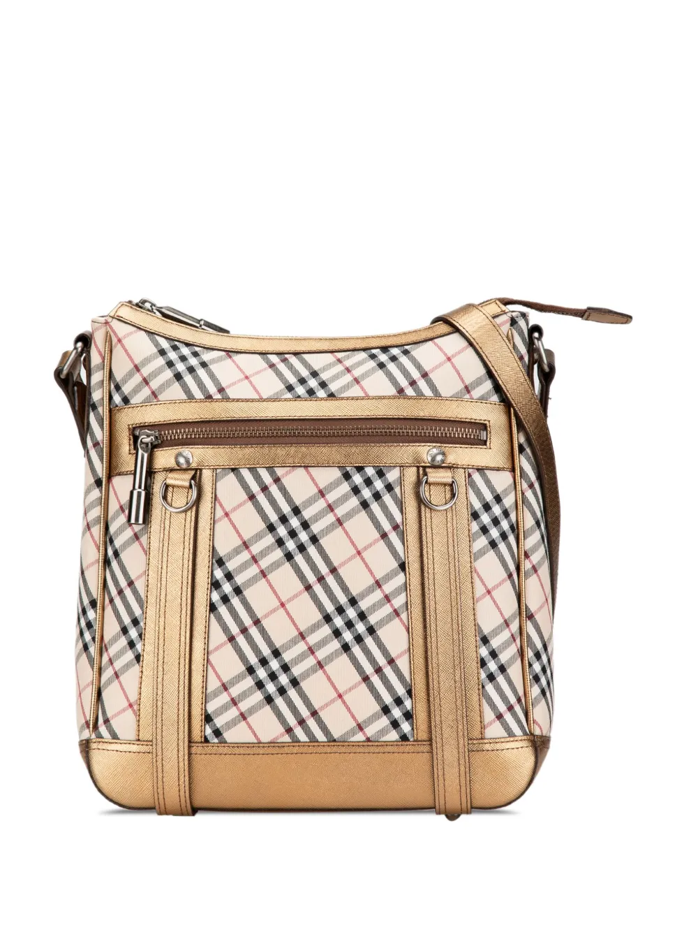 Burberry Pre-Owned 2000-2017 Nova Check Canvas crossbody bag - Braun