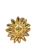 CHANEL Pre-Owned 1970-1980 Gold Plated Lion Pin Brooch costume brooch