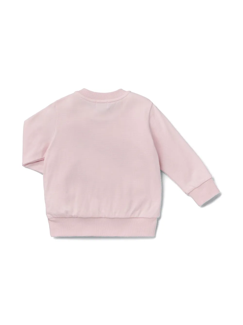 Miki House Sweater met geborduurd logo - Roze