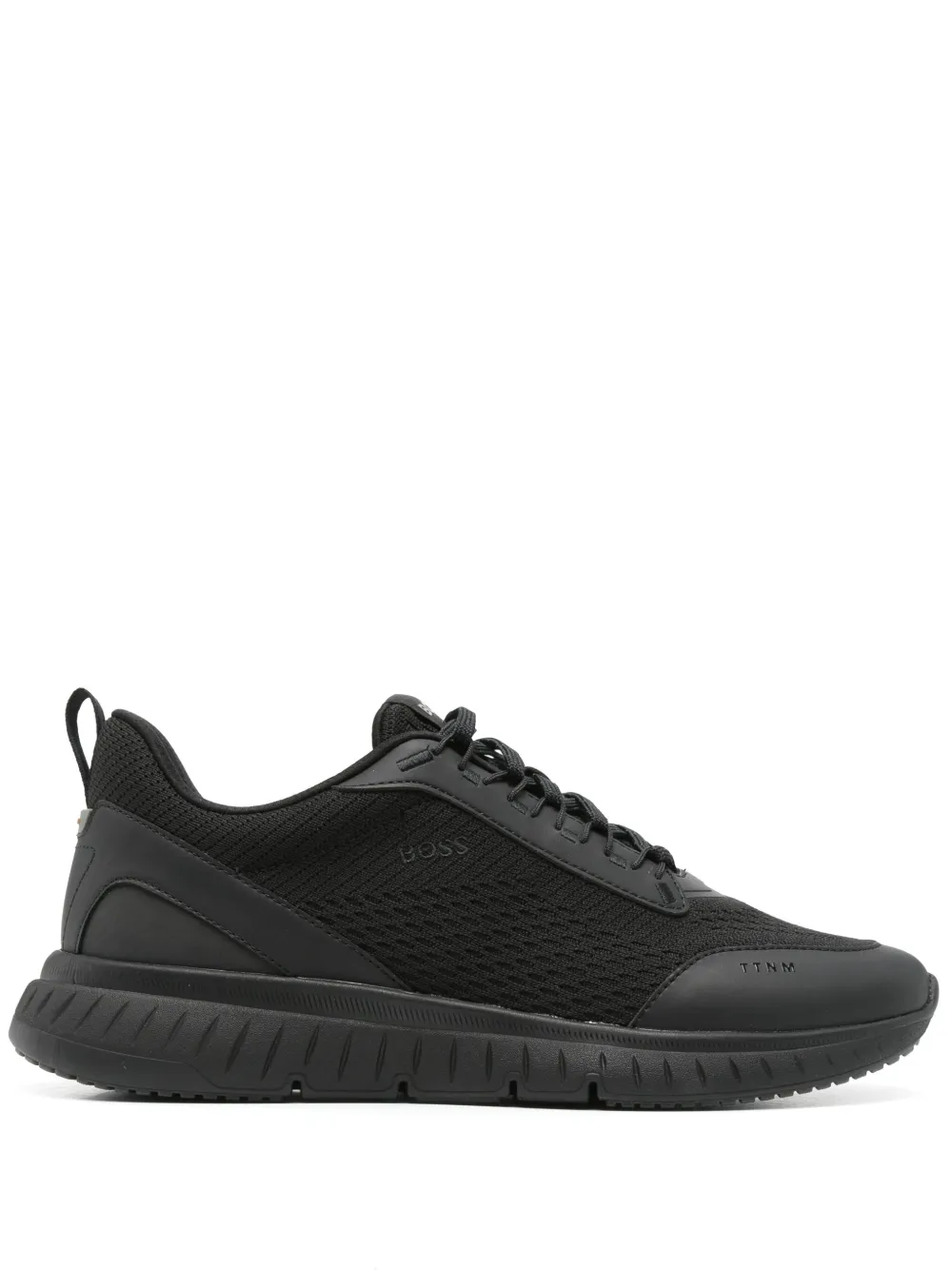 BOSS mesh sneakers Black