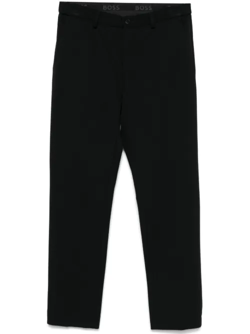 BOSS pantalon à coupe slim - Noir - BOSS - Modalova