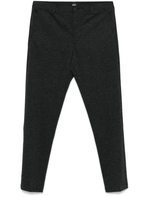 BOSS pantalon à coupe slim - Noir - BOSS - Modalova