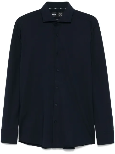 BOSS camisa de tejido jersey