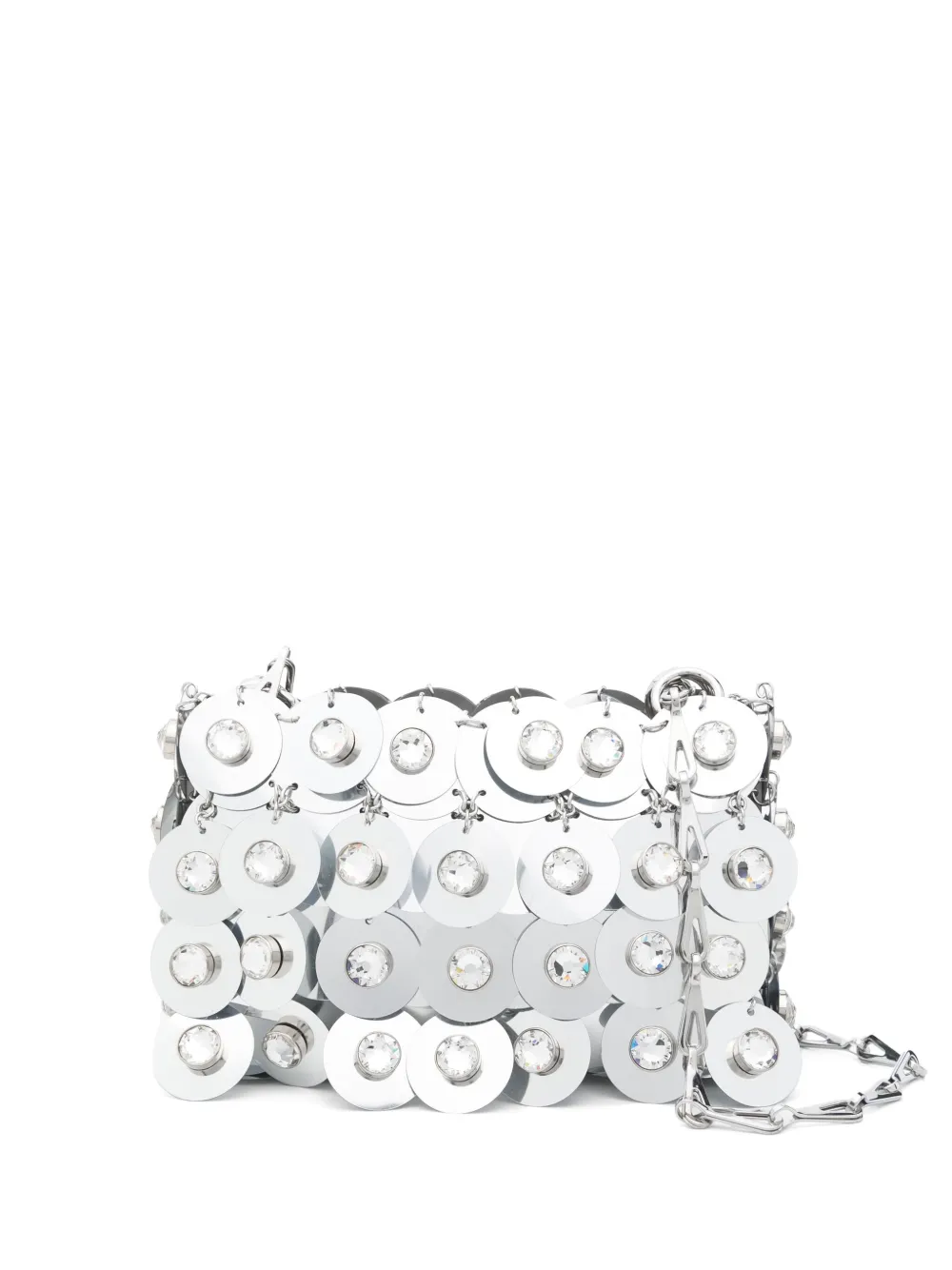 sequinned mini bag