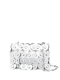 Rabanne sequinned mini bag - Silver