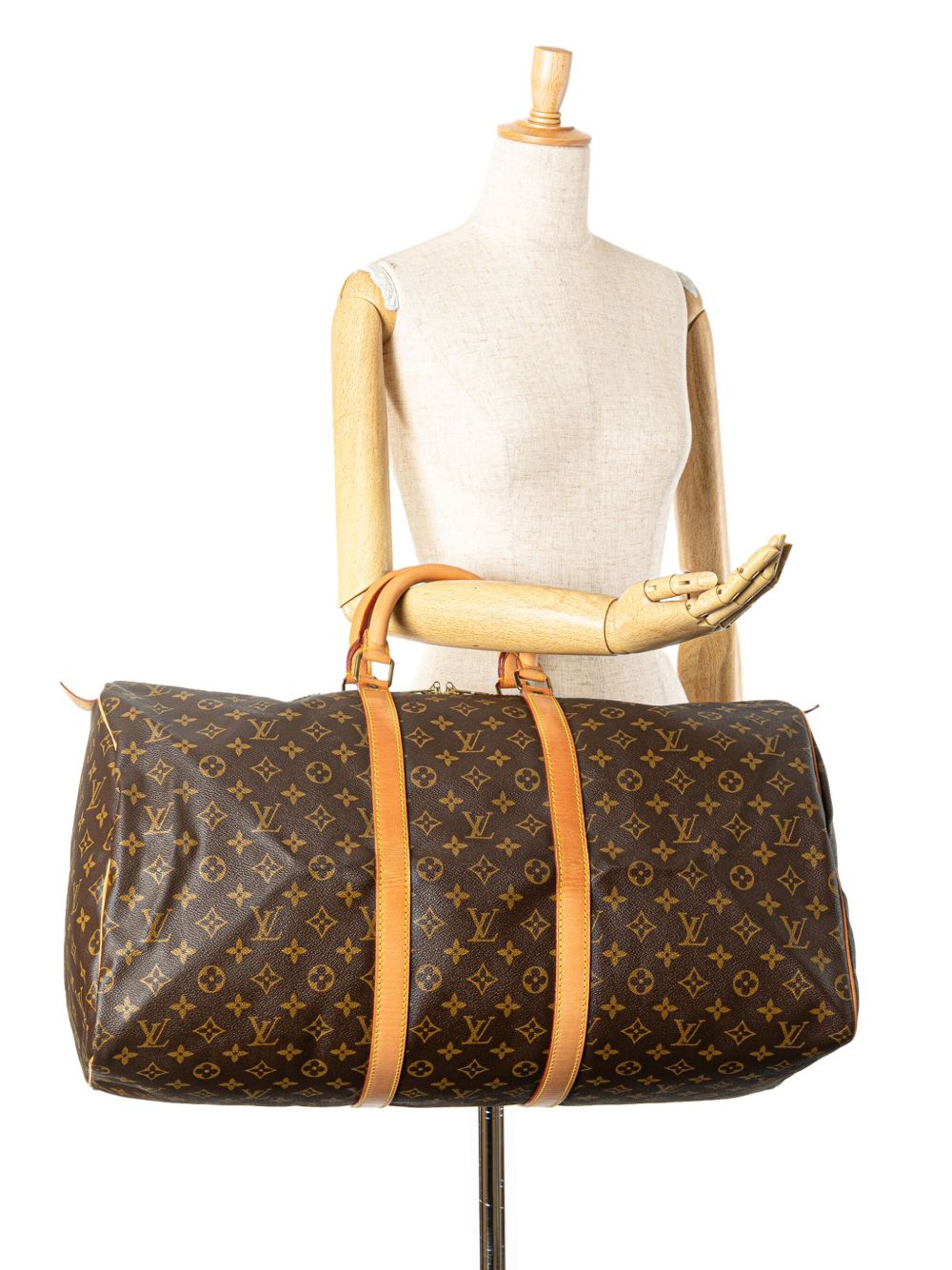 Louis Vuitton Pre-Owned 1991 Monogram Keepall 55 travel bag - Bruin