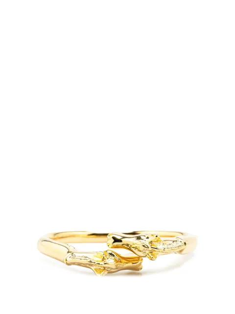 Hermès Pre-Owned pulsera Gold Plated Cheval Double Horse Bangle 2000-2024