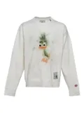 Maison MIHARA YASUHIRO Leon duck-print sweatshirt - White