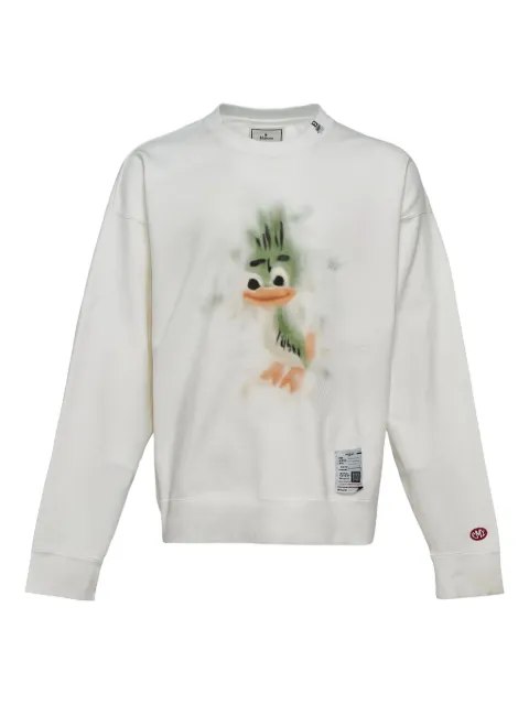 Maison MIHARA YASUHIRO duck graphic sweatshirt