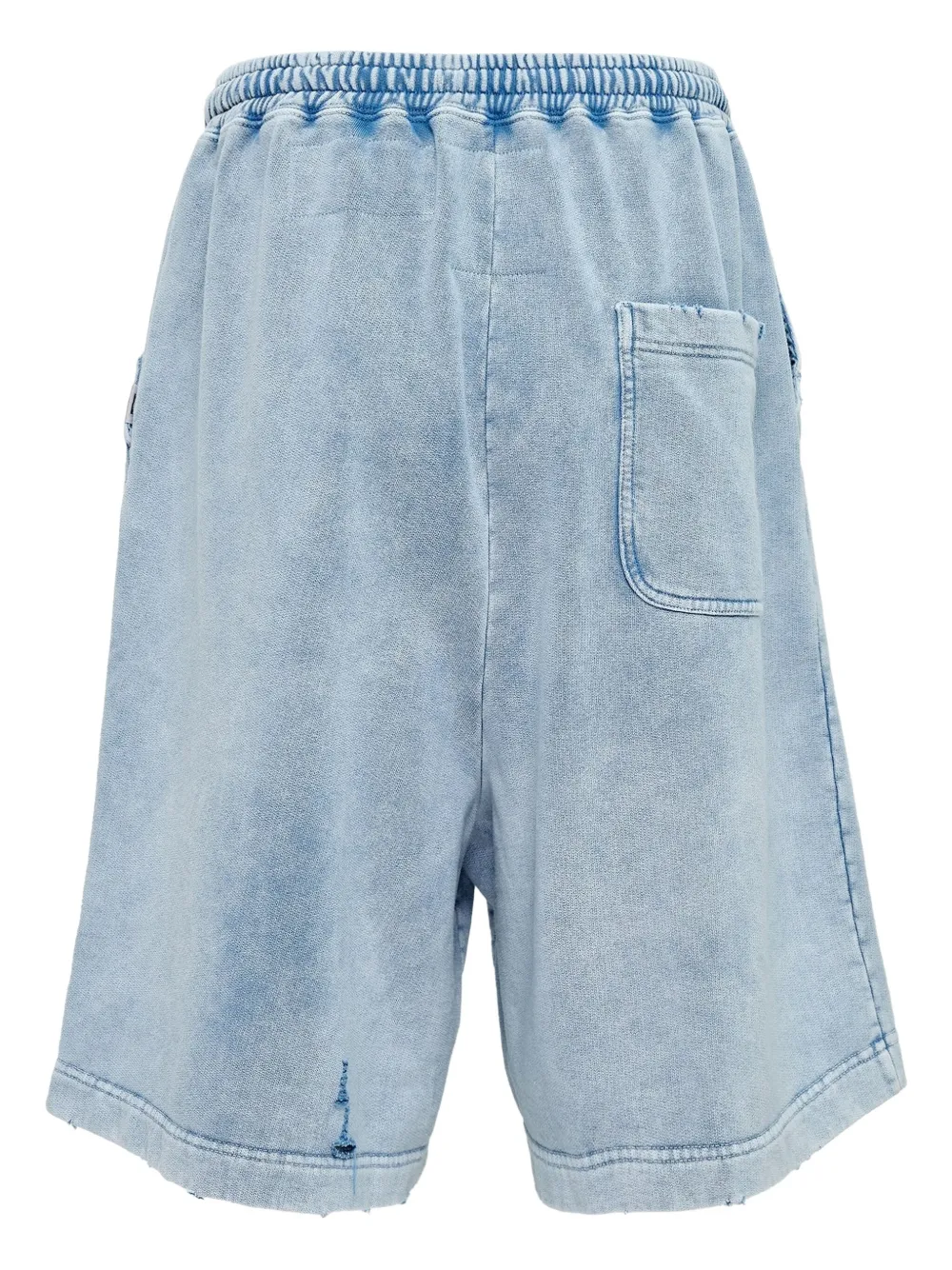 Maison MIHARA YASUHIRO distressed drawstring shorts | Denim Shorts | Image 2