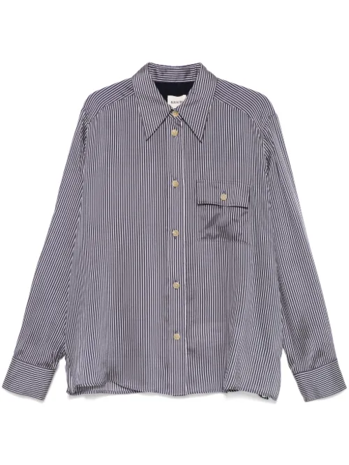 KHAITE chemise Yatty - Bleu - KHAITE - Modalova