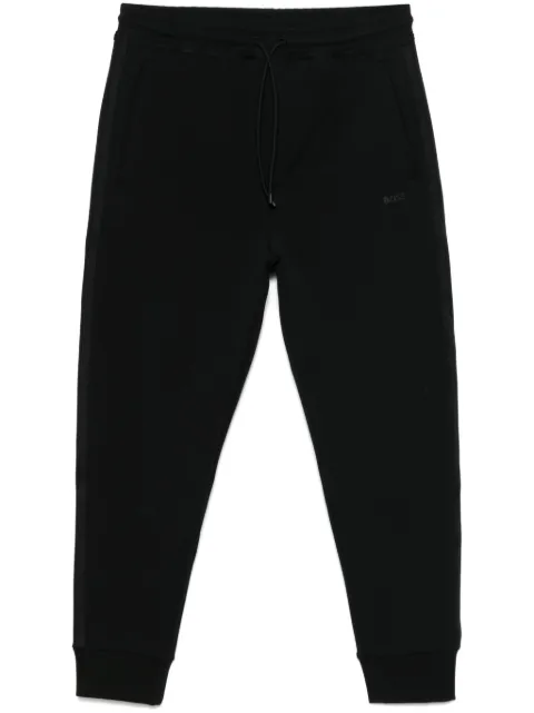 BOSS raised logo-detail sweatpants