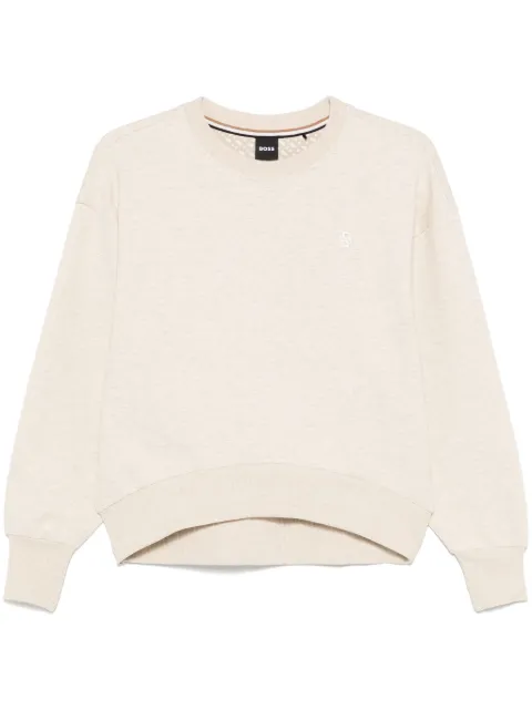BOSS sudadera con monograma Double B
