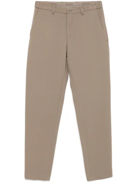 BOSS pantalones texturizados