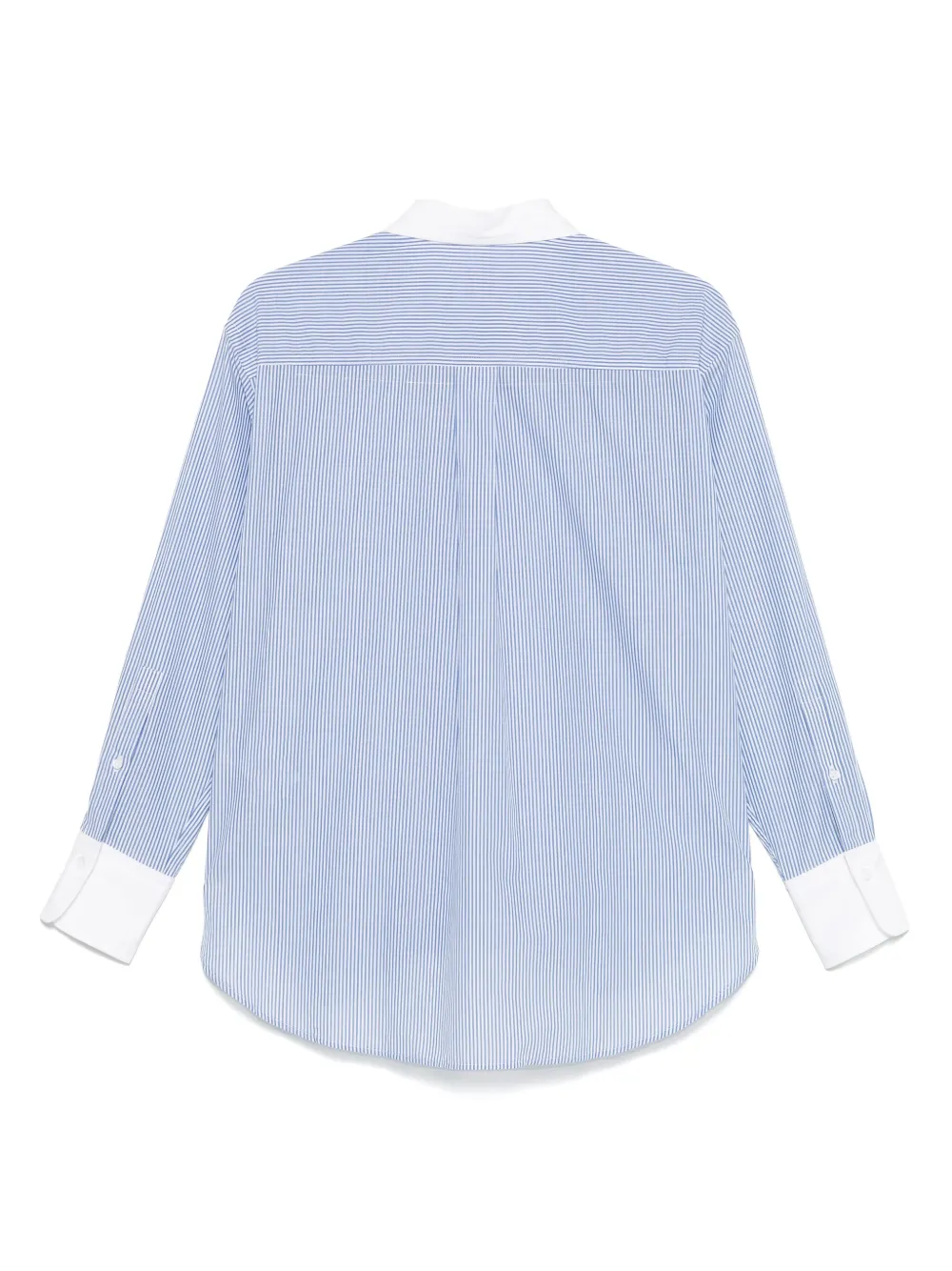 BOSS Gestreept blouse - Blauw