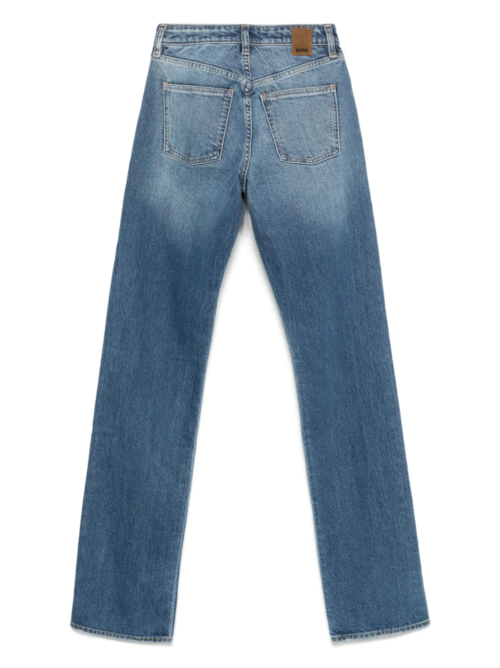 BOSS Straight jeans - Blauw