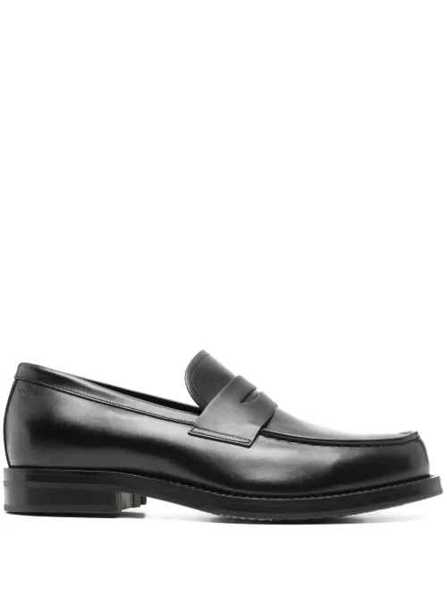 BOSS mocassins en cuir - Noir - BOSS - Modalova