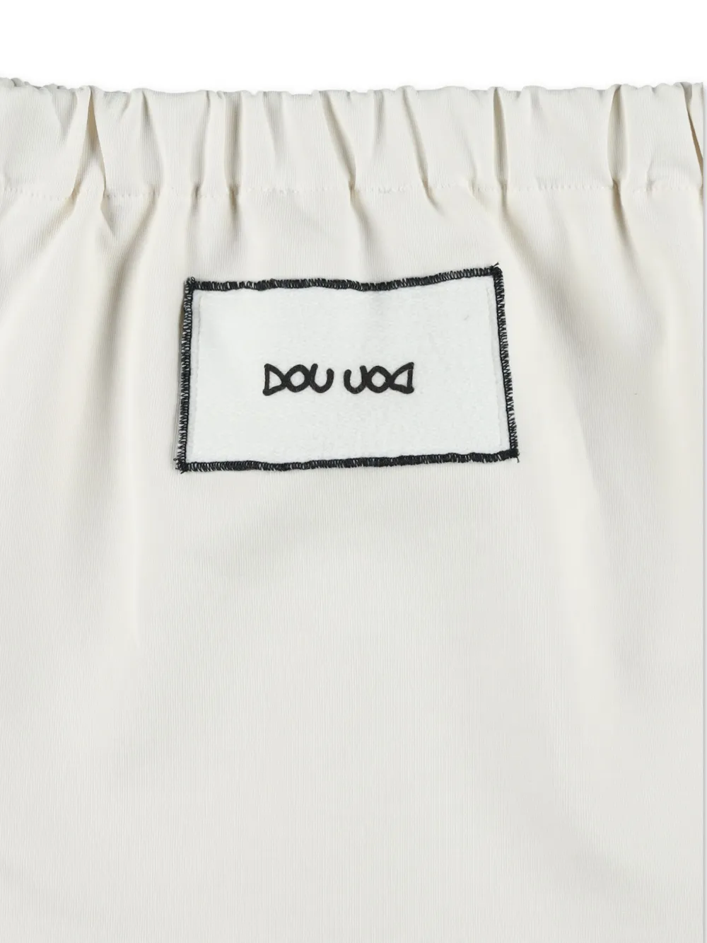 Douuod Kids Rok met logopatch Wit