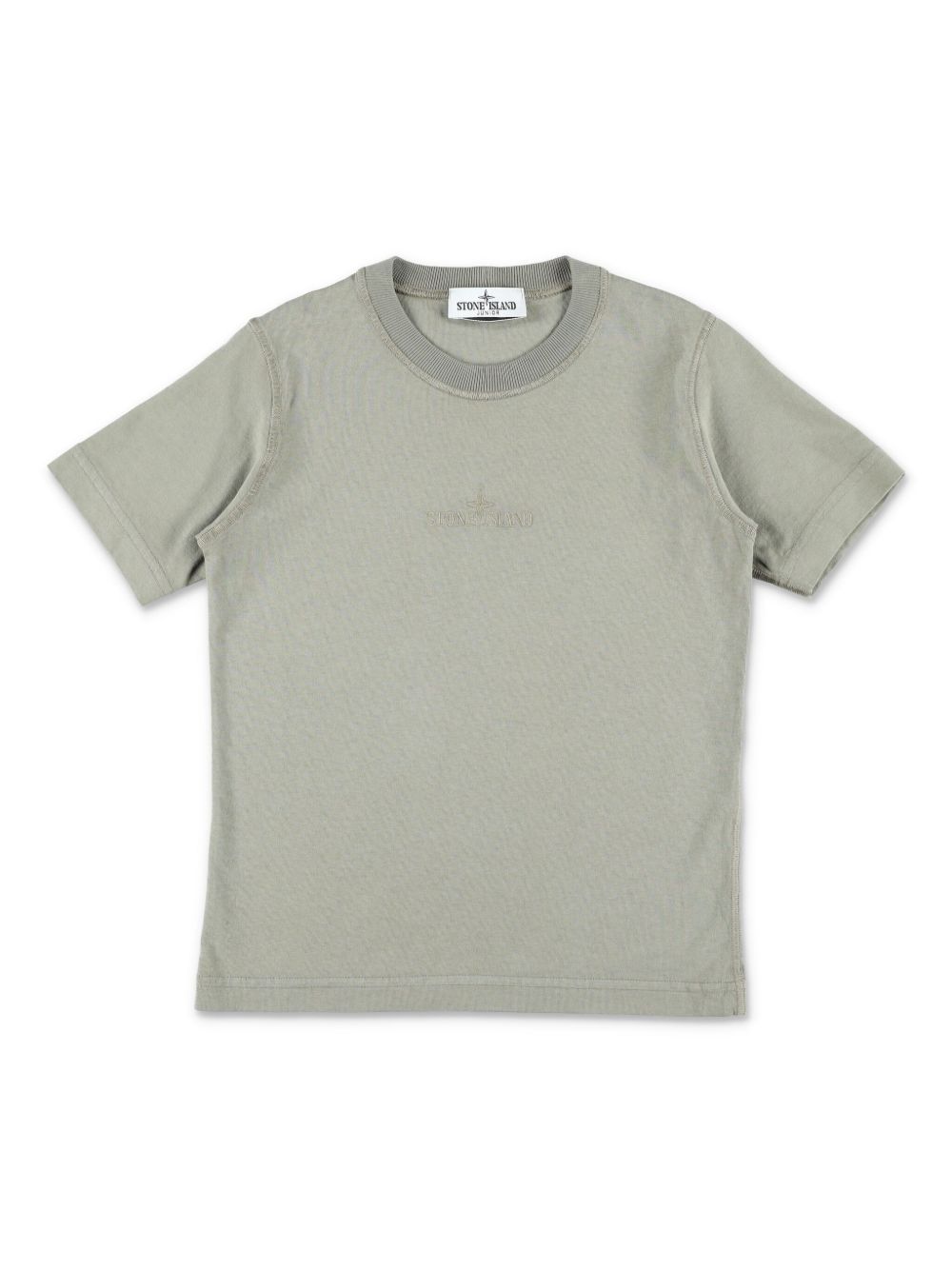 Stone Island Junior cotton t-shirt Groen