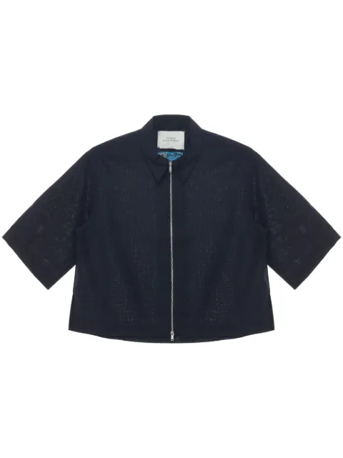 Studio Nicholson sobrecamisa con cierre