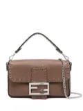 FENDI small Baguette Selleria cross body bag - Brown