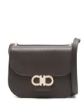 Ferragamo Double Gancini cross body bag - Brown