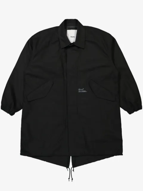 WTAPS cross-print coat