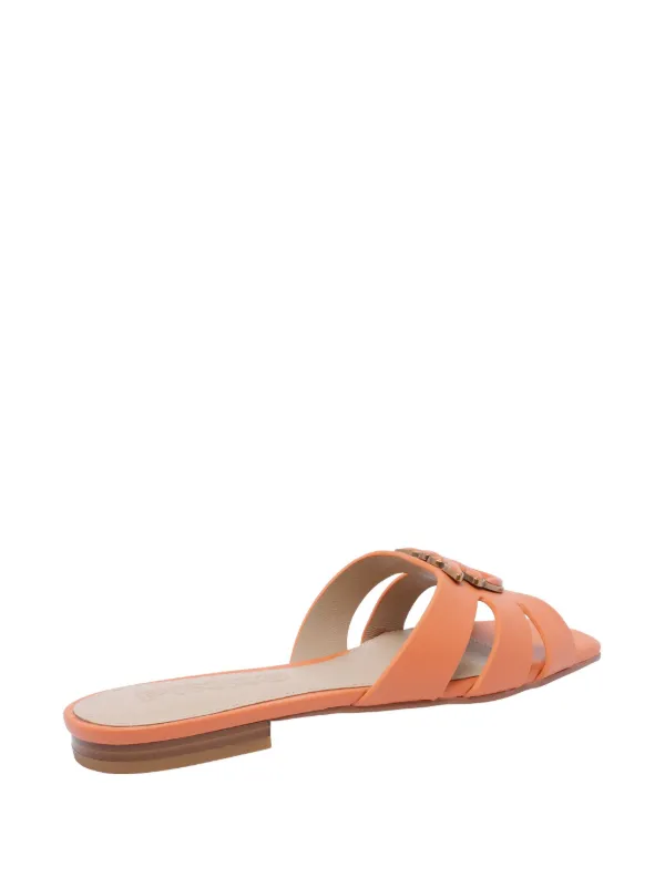 サンダル・ミュール PINKO Marli 09 leather sandals Marrone PINKO Marli 09 Sandals | Brown | FARFETCH AZ