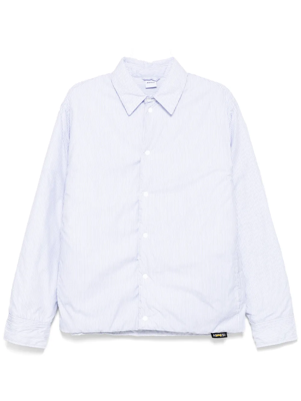 ASPESI camisa con rayas estampadas | azul | Image 1