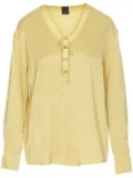 PINKO long-sleeve blouse - Yellow