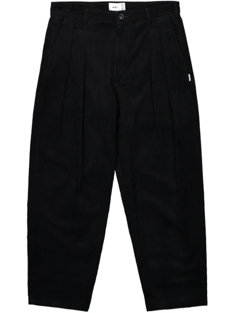 WTAPS pantalones con pinzas