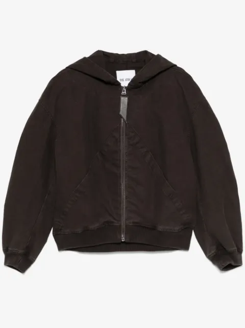 The Attico hooded bomber jacket