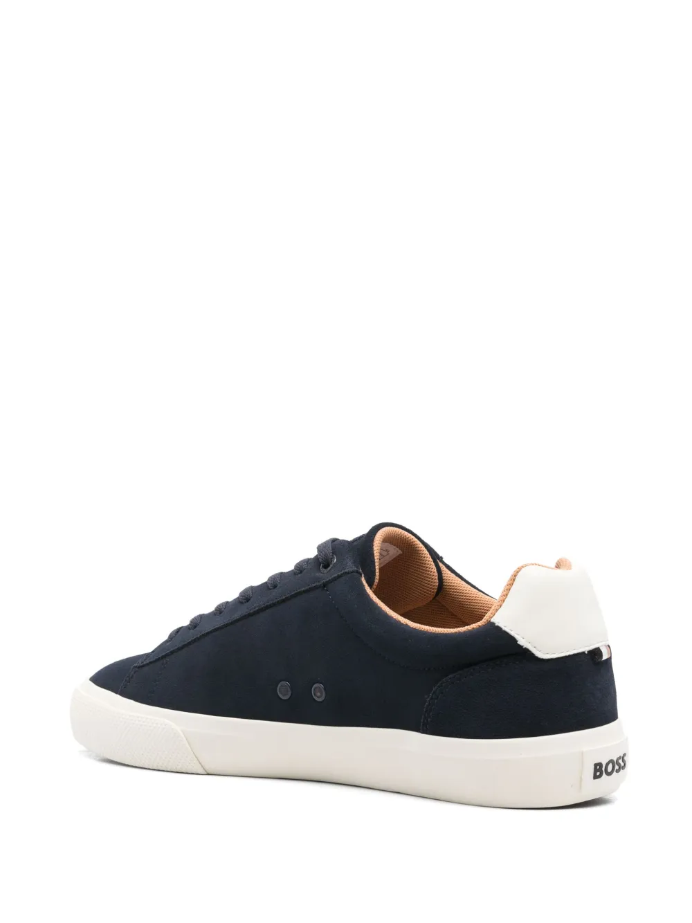 BOSS suede sneakers Blue