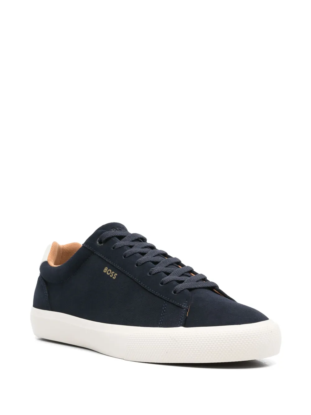 BOSS suede sneakers Blue