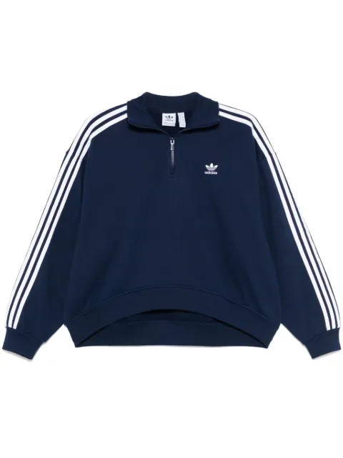 adidas half-zip sweatshirt