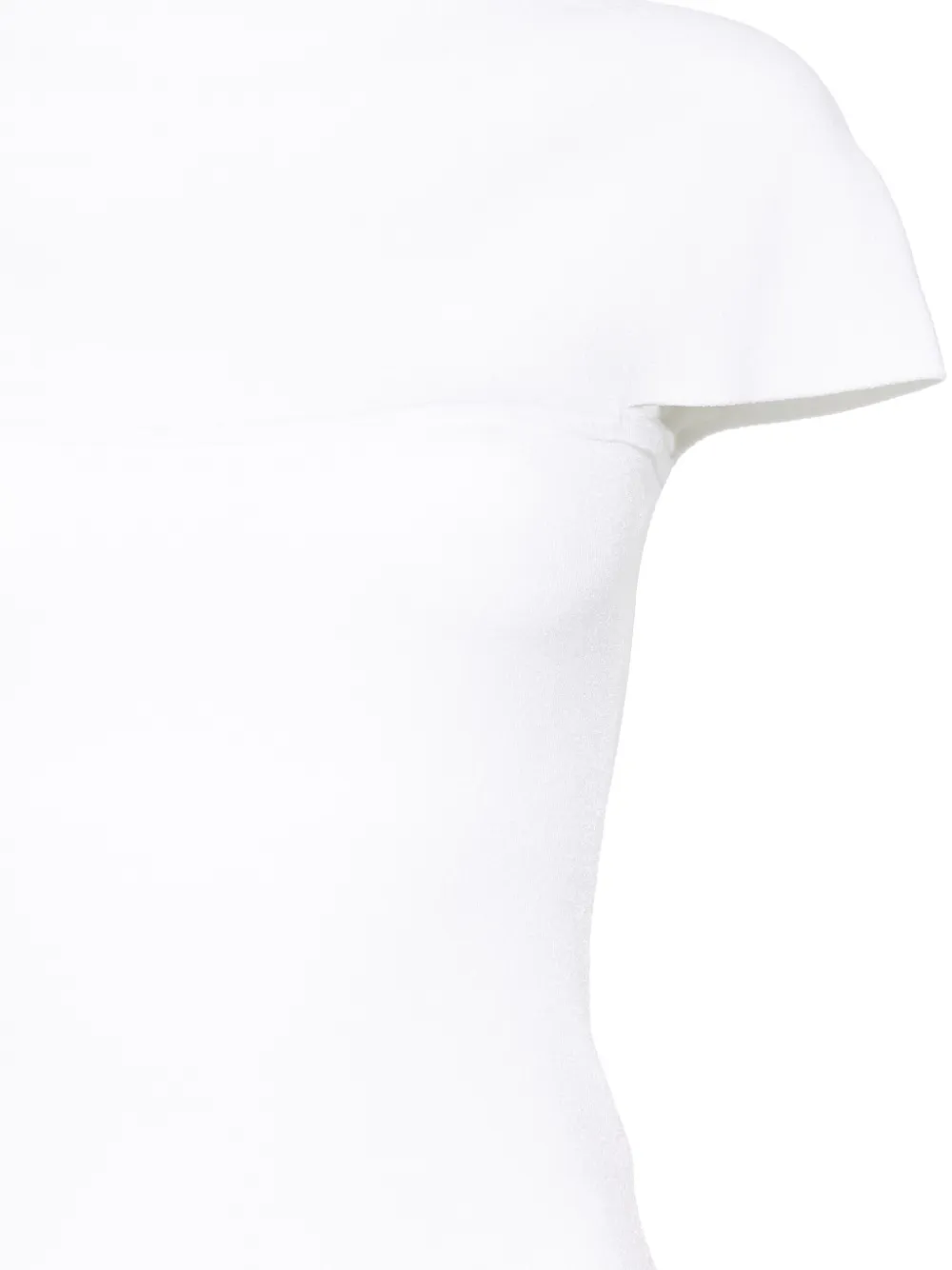 Shop Khaite Basile Bodysuit In White
