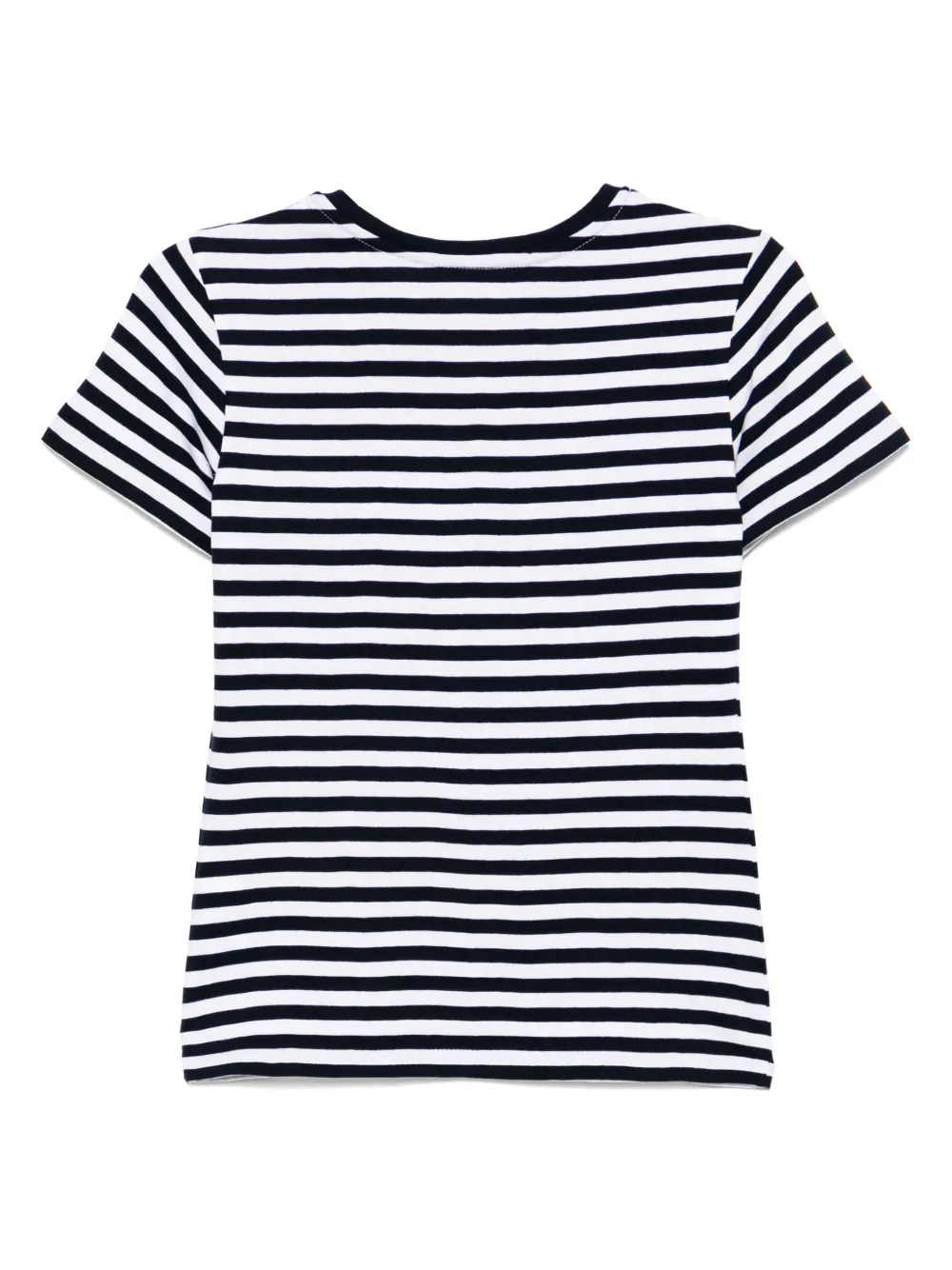 Kimhekim Mini-T-shirt met geborduurd hart - Blauw