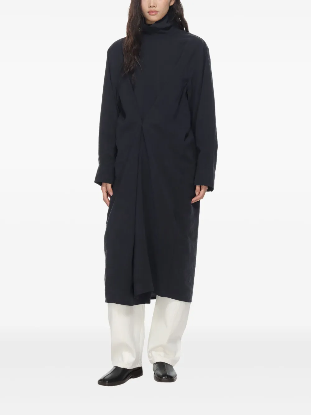 Studio Nicholson Asymmetrische midi-jurk - Blauw
