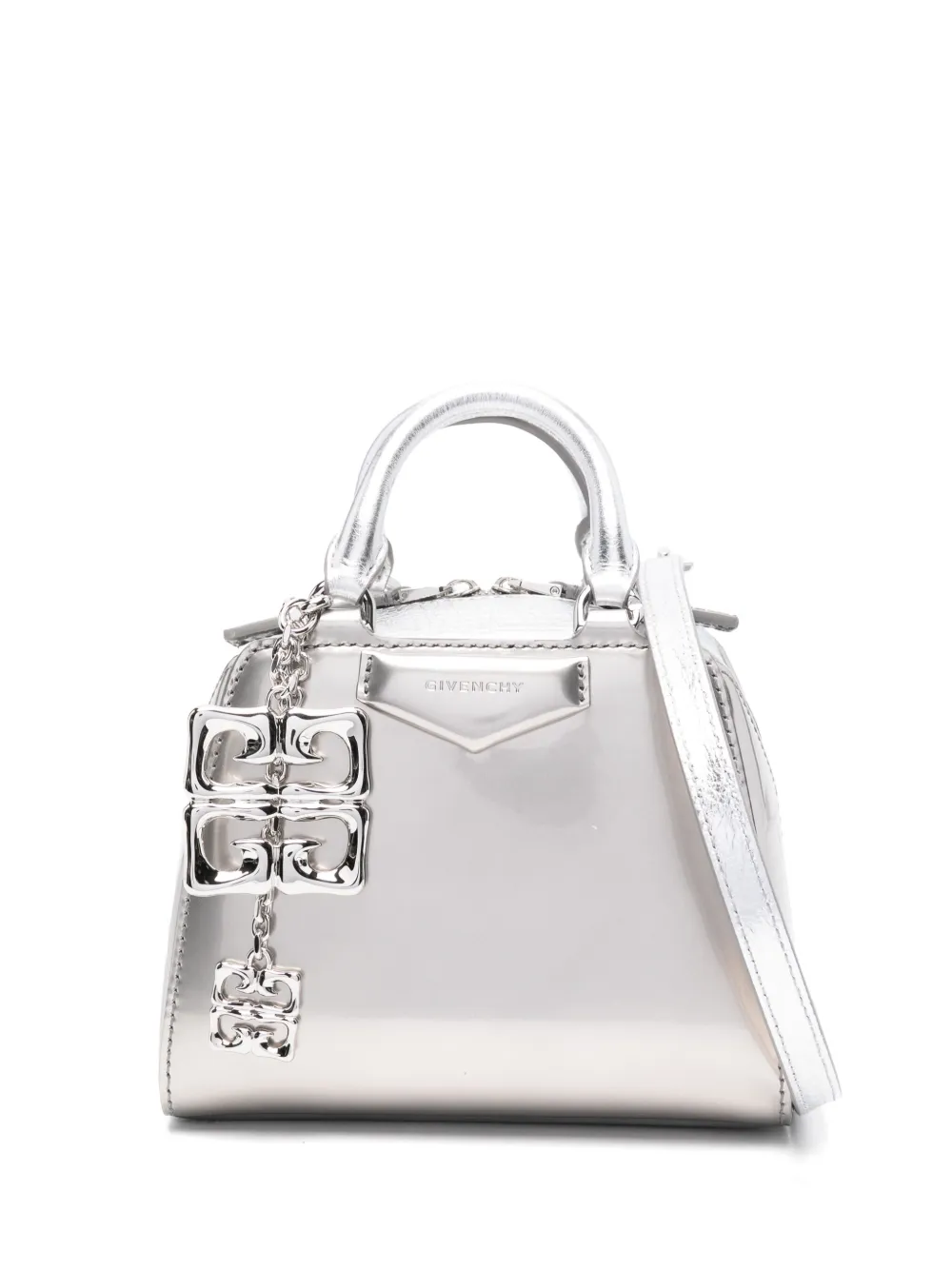 Givenchy Antigona kleine crossbodytas Zilver