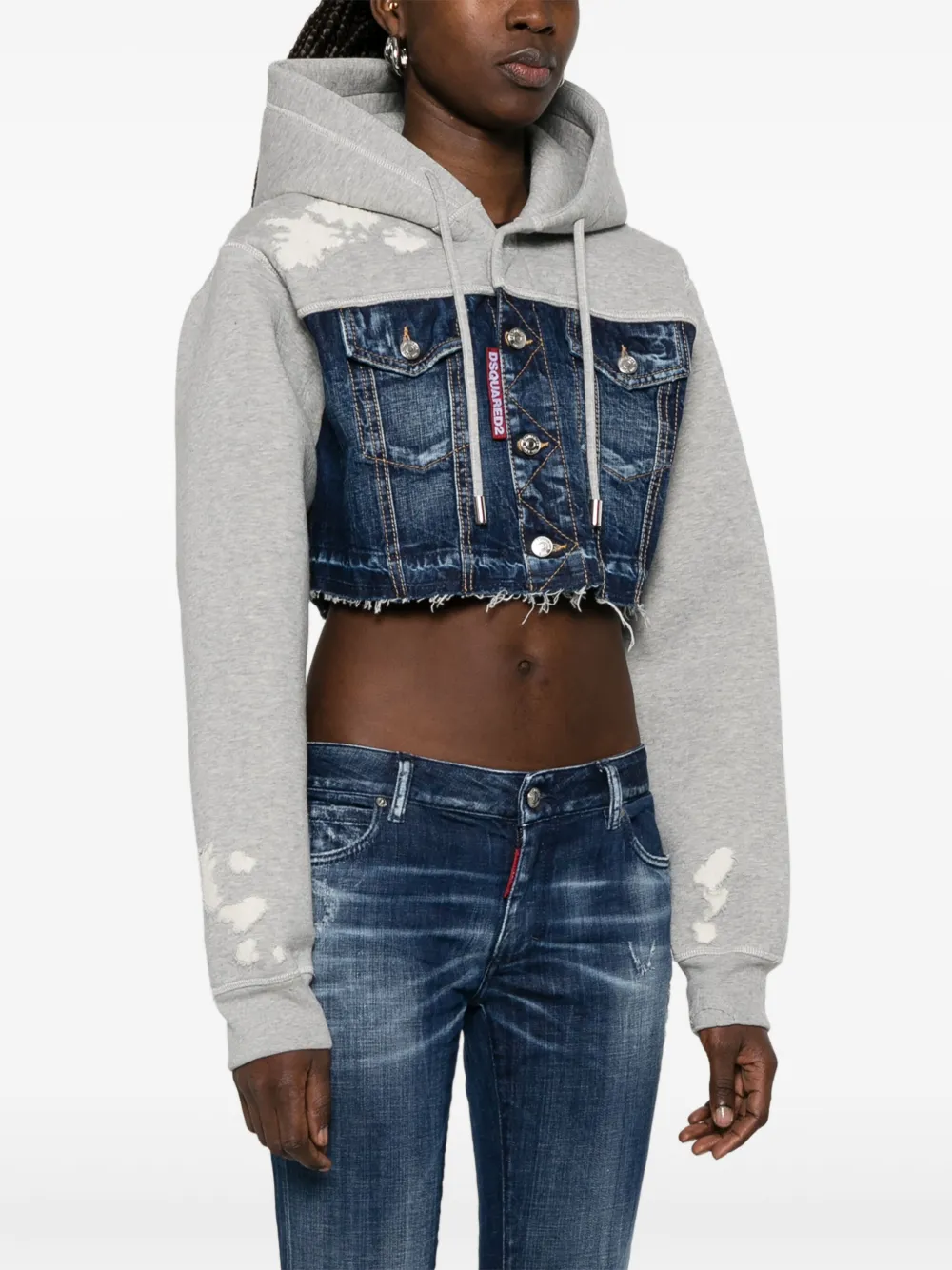 DSQUARED2 Cool Fit jack Blauw