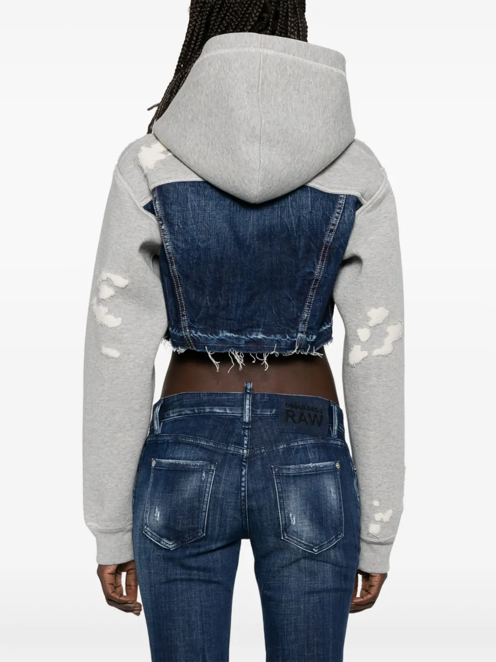 DSQUARED2 Cool Fit jack Blauw