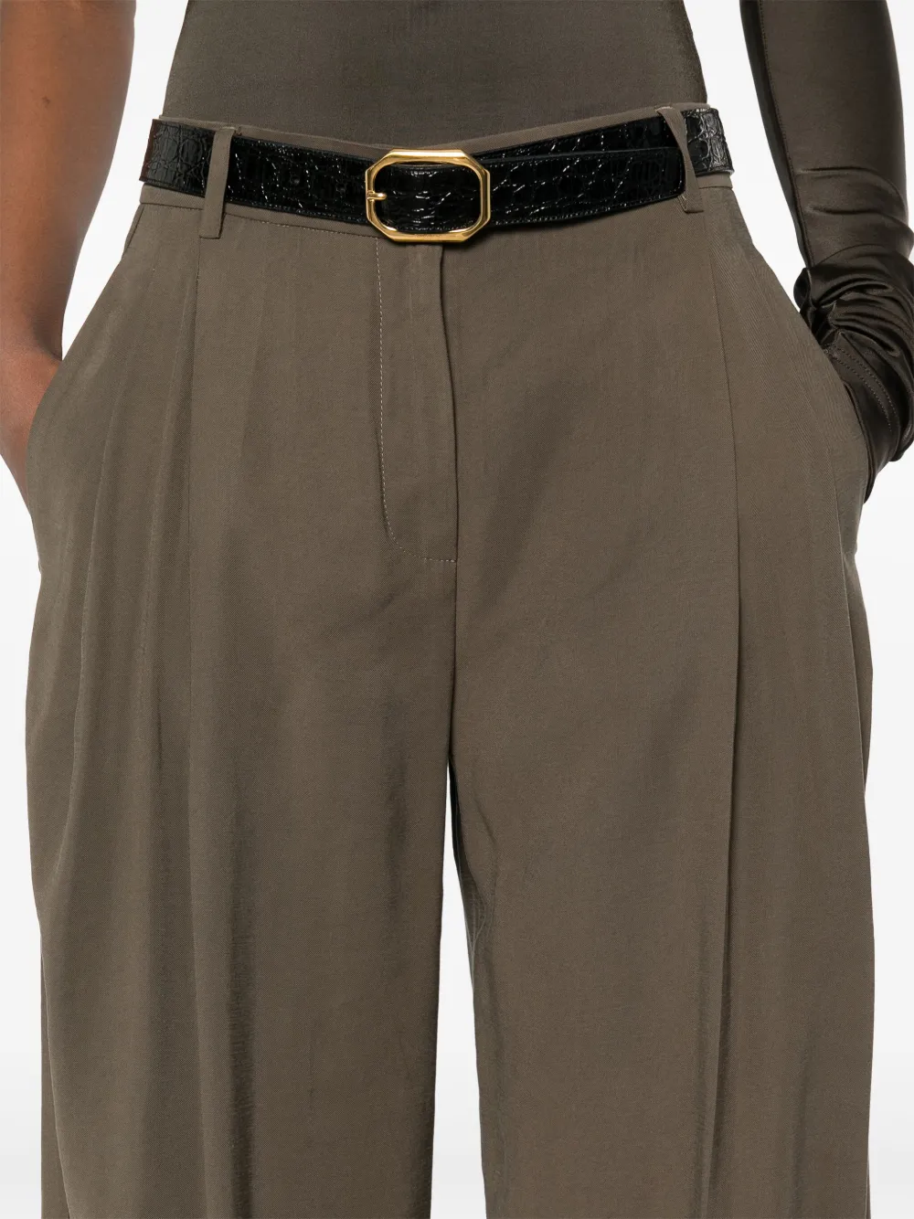THE ANDAMANE Tracy broek Groen