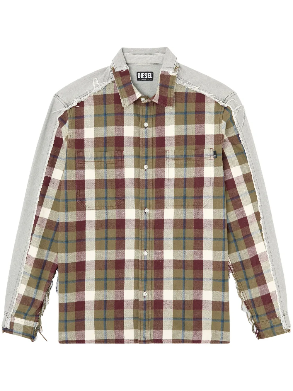 x Timberland checked shirt