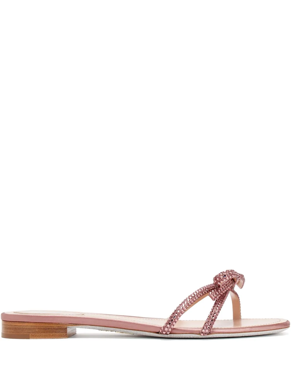 René Caovilla bow-detail sandals Pink