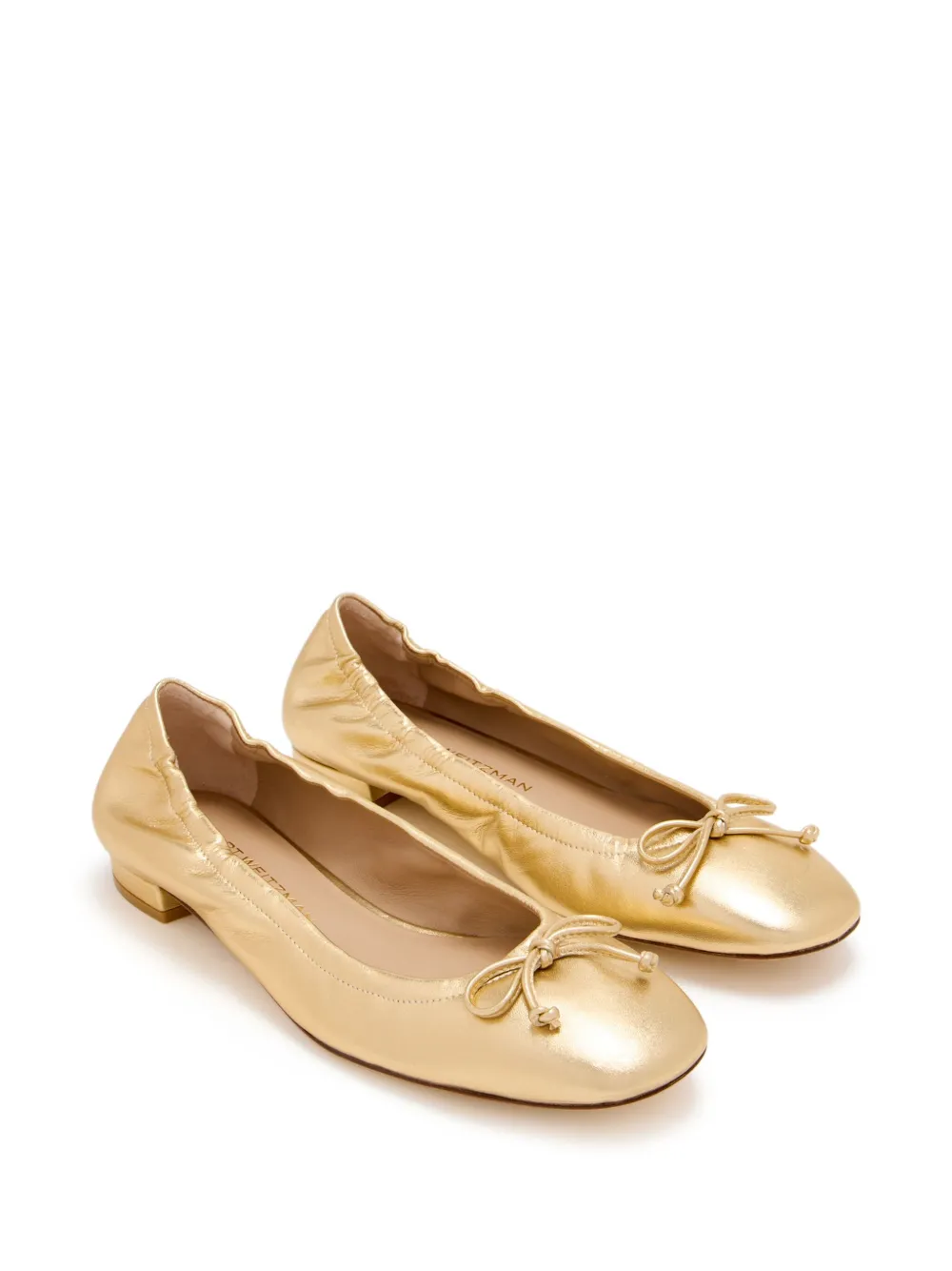 Stuart Weitzman Bria ballet flats - Goud