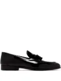 Magnanni patent-leather loafers - Black